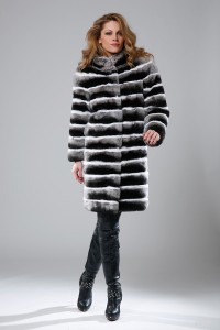 #1428 | ΗΜΙΠΑΛΤΟ ΡΕΞ ΜΟΝ. ΑΣΠΡΟ-ΜΑΥΡΟ